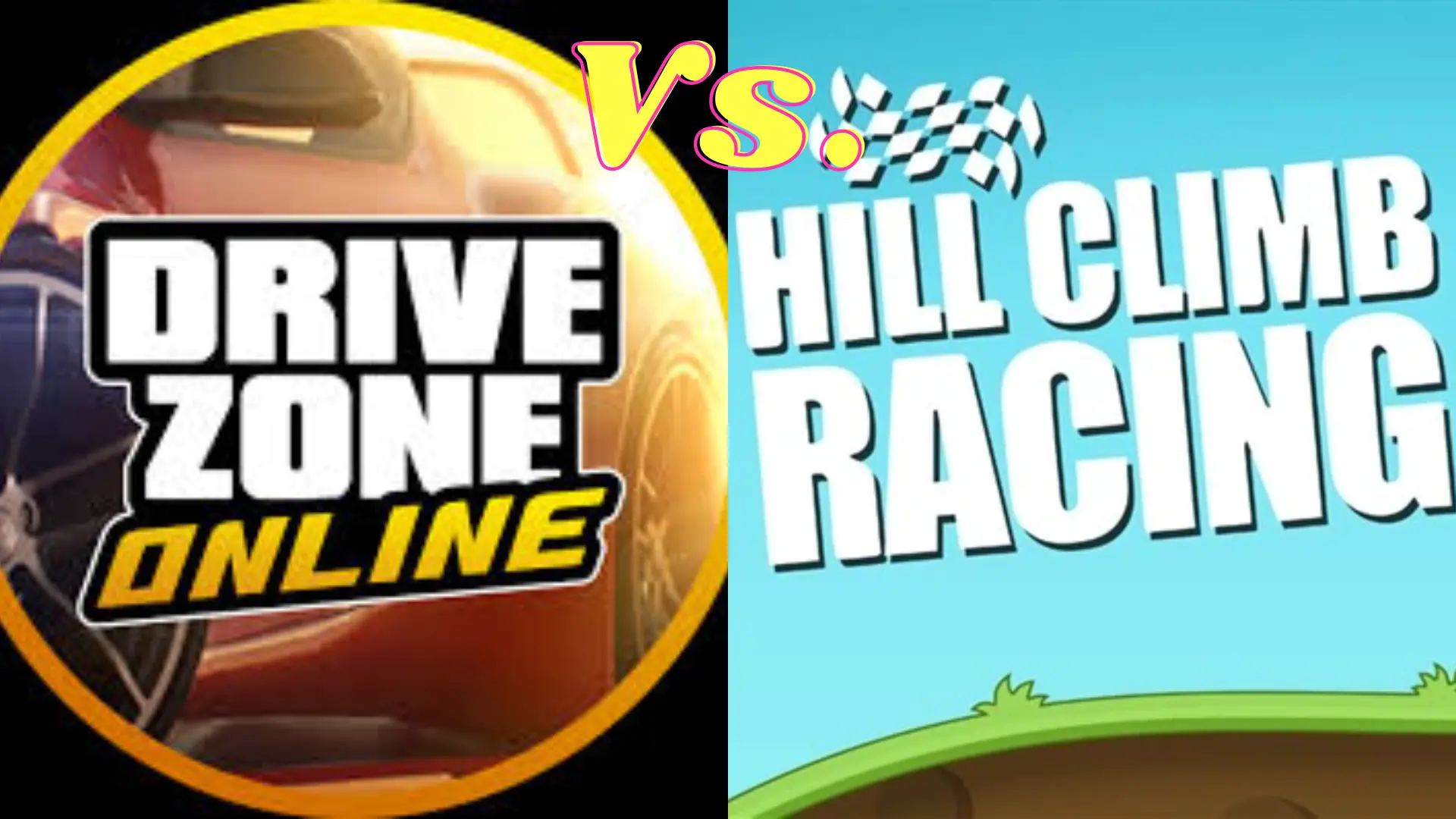 drive zone online vs hill climb racing