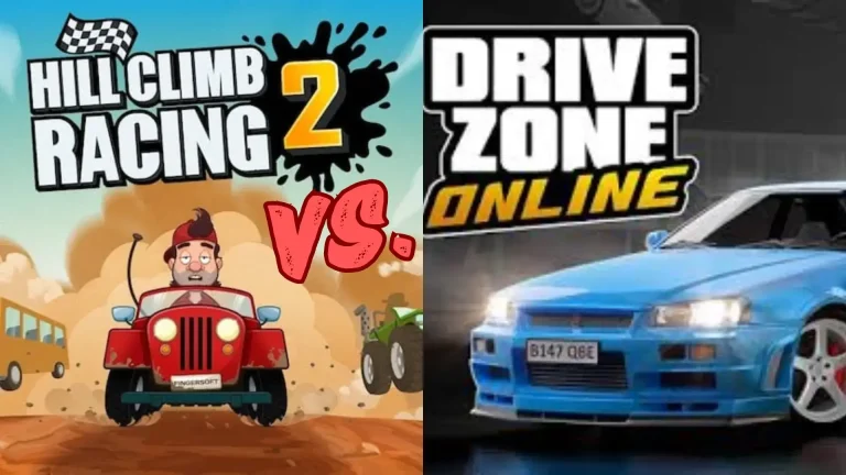 Drive Zone Online Vs. Hill Climb Racing 2