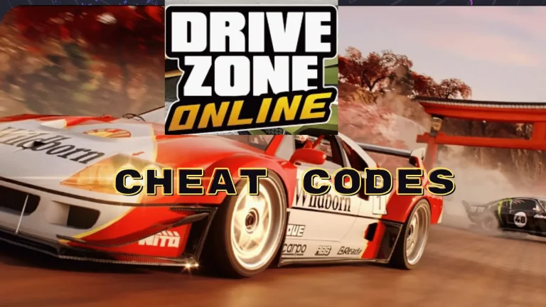 Drive Zone Online Cheat Codes